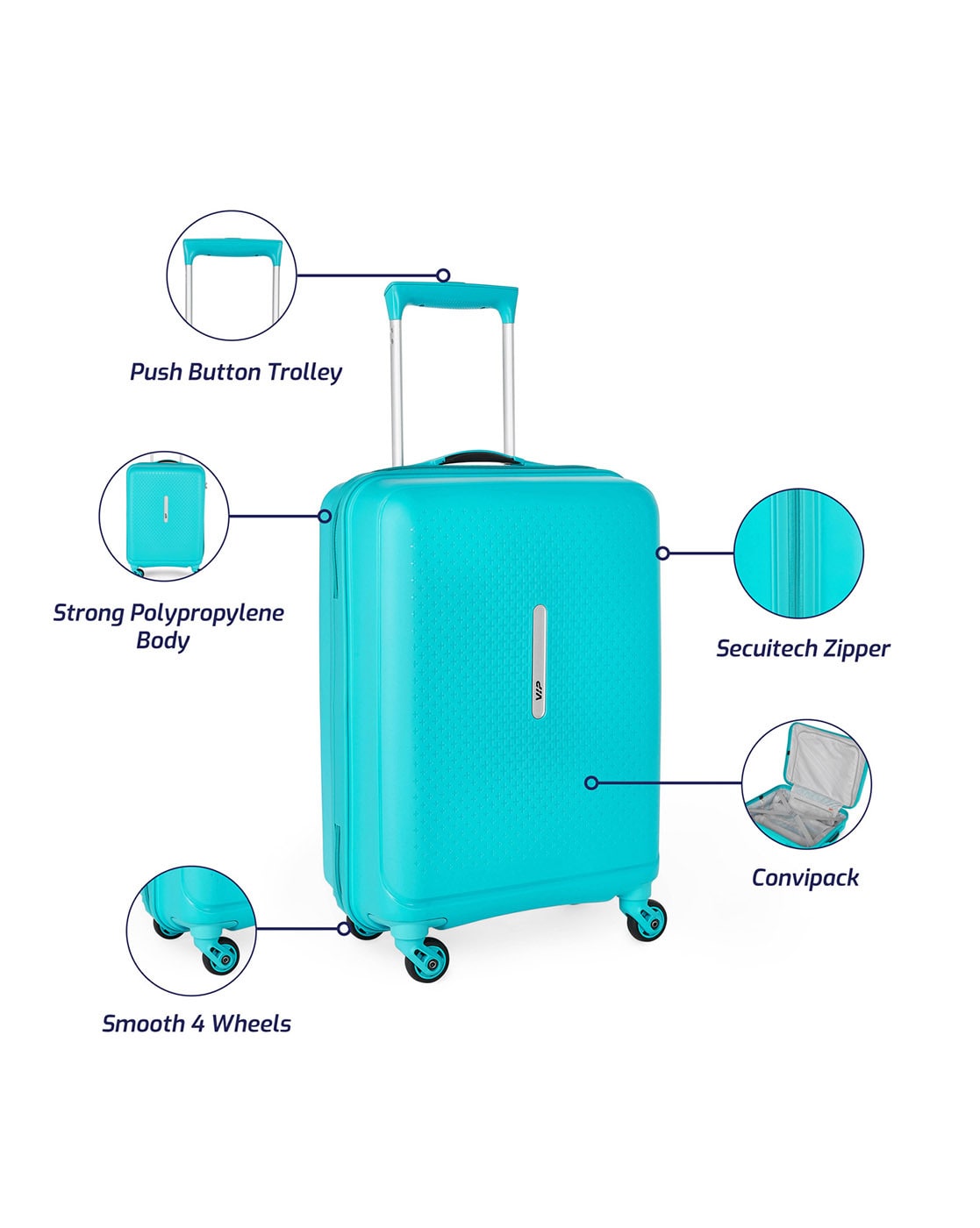 Flymate Paris Polycarbonate Hard Luggage Bag Set, For Travelling at Rs  5500/set in Delhi