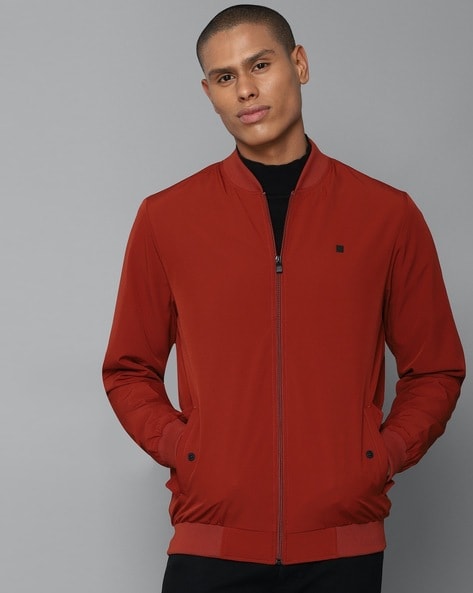 Allen Solly Sport Mid Red Regular Fit Quilted Jacket