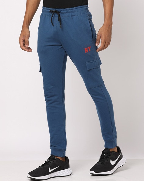 Buy Blue Track Pants for Men by MVMT Online | Ajio.com