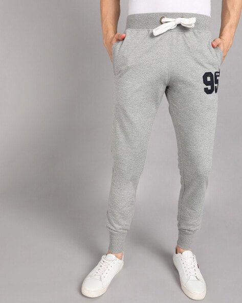 Men Joggers with Drawstring Waist