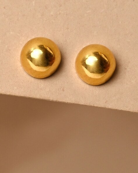 Tiny 2mm Ball Stud Earrings » Gosia Meyer Jewelry