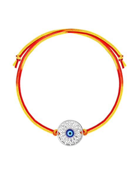Giva Sterling Silver Evil-Eye Rakhi