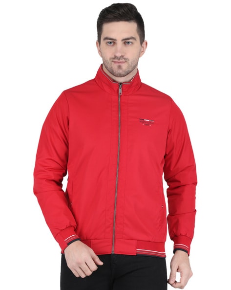 Elegant Look Red Color Nehru Jacket