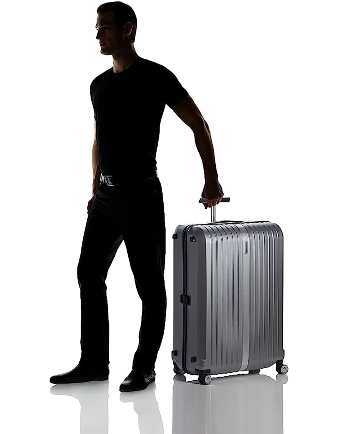 Buy Carlton Small Cabin Suitcase (52 cm) - TROLLEY BAG - Silver Online at  Best Prices in India - JioMart.