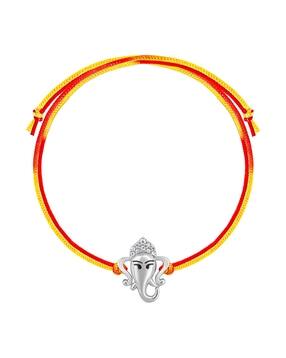 Sterling Silver Ganesha Rakhi-image-12