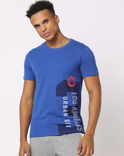 Buy Royal Blue Tshirts for Men by MVMT Online Ajio