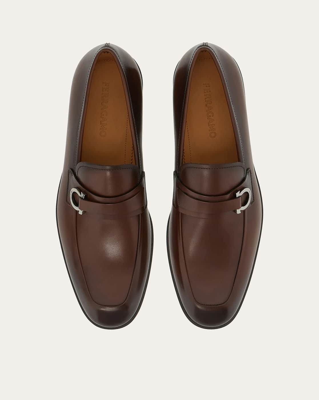 Buy Salvatore Ferragamo Slip-on Moccasins with Gancini Ornament