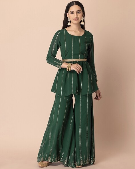 Beautiful Peplum Sharara Dresses 🤩🤩 | Stylish Peplum Sharara Dresses | By  Lady HutFacebook