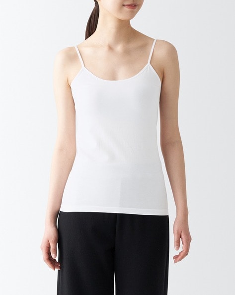 Buy White Camisoles & Slips for Women by MUJI Online, Ajio.com