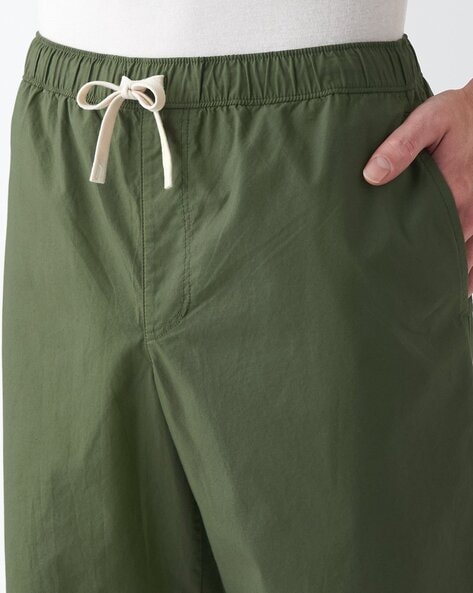 Washed Broad Short Pants