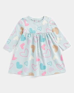 mothercare Candy Kitty Printed A-Line Dress-picture-14