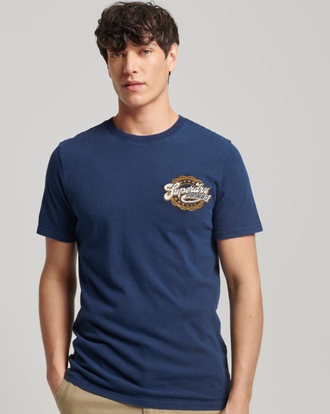 Superdry Vintage Scripted College T-shirt red - ESD Store fashion, footwear  and accessories - best brands shoes and designer shoes