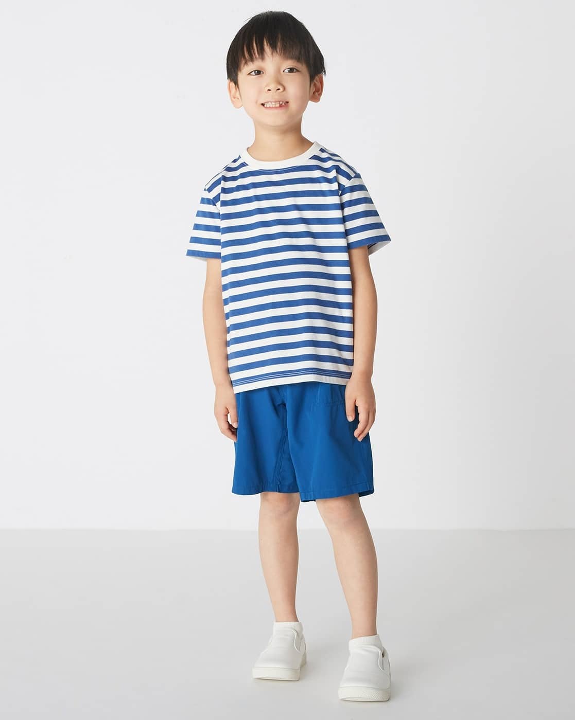 Buy Blue Shorts 3/4ths for Boys by MUJI Online