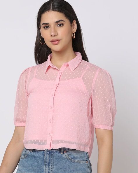 Buy Pink Shirts for Women by RIO Online