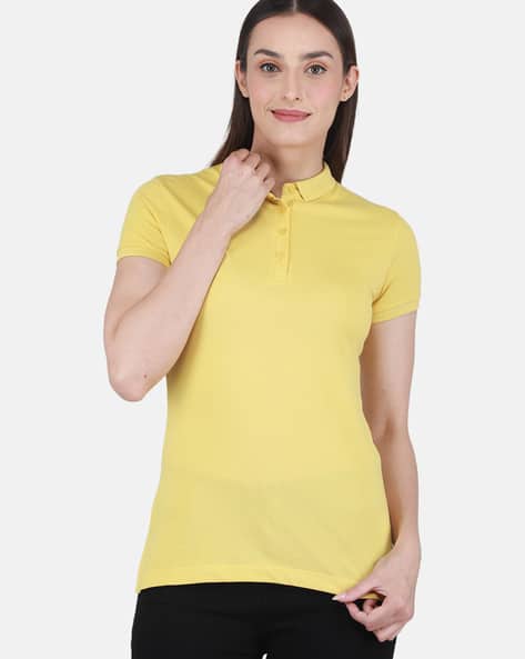 Buy Yellow Tshirts for Women by MONTE CARLO Online