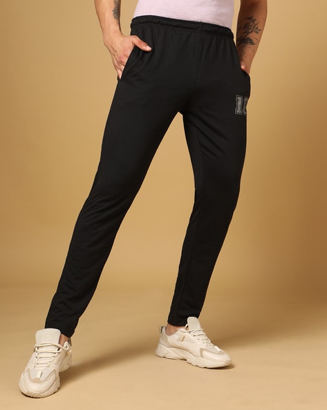 Mens Blue Two-Tone Slim Fit Track Pants – VacationGrabs
