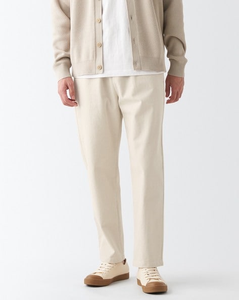 Buy Beige Trousers & Pants for Men by Point Zero Online | Ajio.com