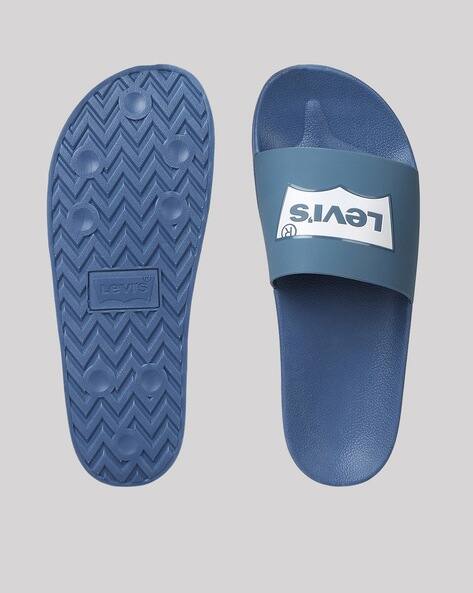 Buy Blue Flip Flop Slippers for Men by LEVI'S Online