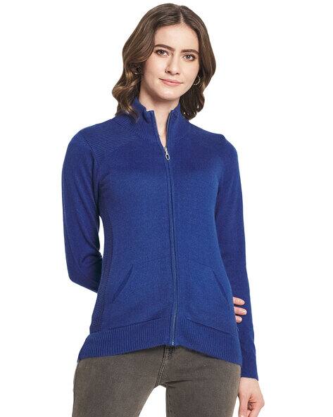 Cardigans with Front Zip Closure