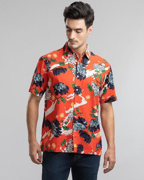 Superdry Vintage Hawaiian Shirt - Men's Mens New-in