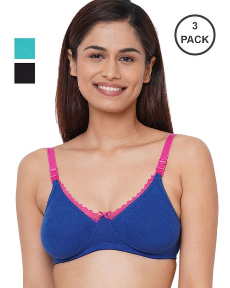 Buy Multicoloured Bras for Women by Inner Sense Online