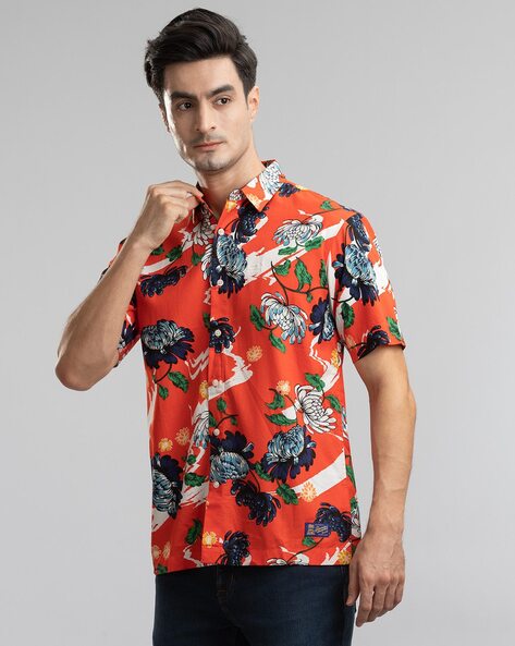 Superdry Vintage Hawaiian Shirt - Men's Mens New-in