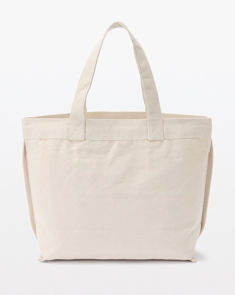 Organic Cotton Tote Bags With Zipper and Inner Pocket - 2 Pack –  sustainme.in