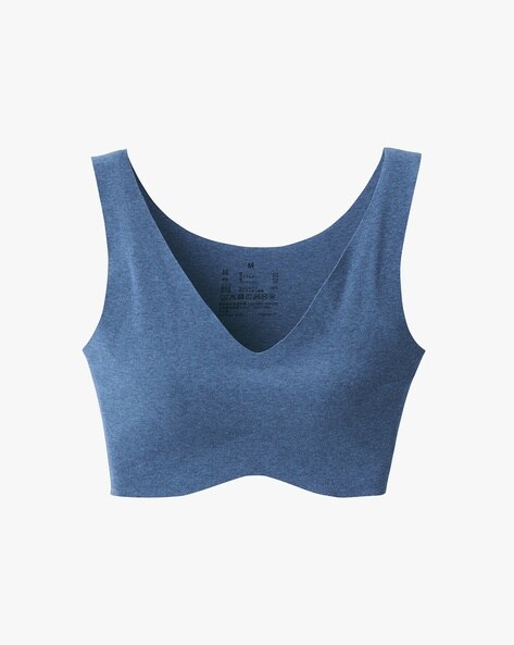 MUJI Seamless Half top bra FCH50A0A 