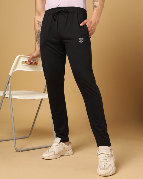 Black Faded Loose Fit Pants – Bonkers Corner