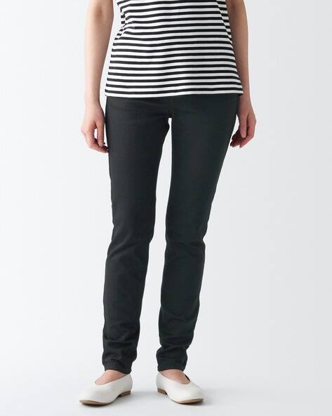 Buy Black Jeans Jeggings for Women by MUJI Online