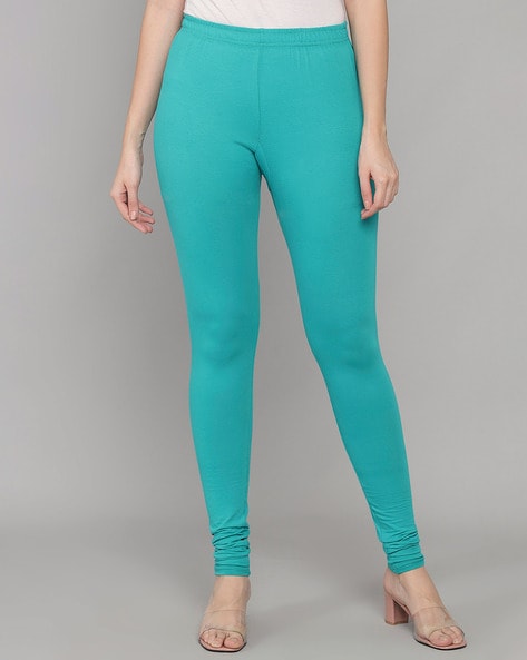 Buy Turquoise Leggings for Women by Soft Colors Online