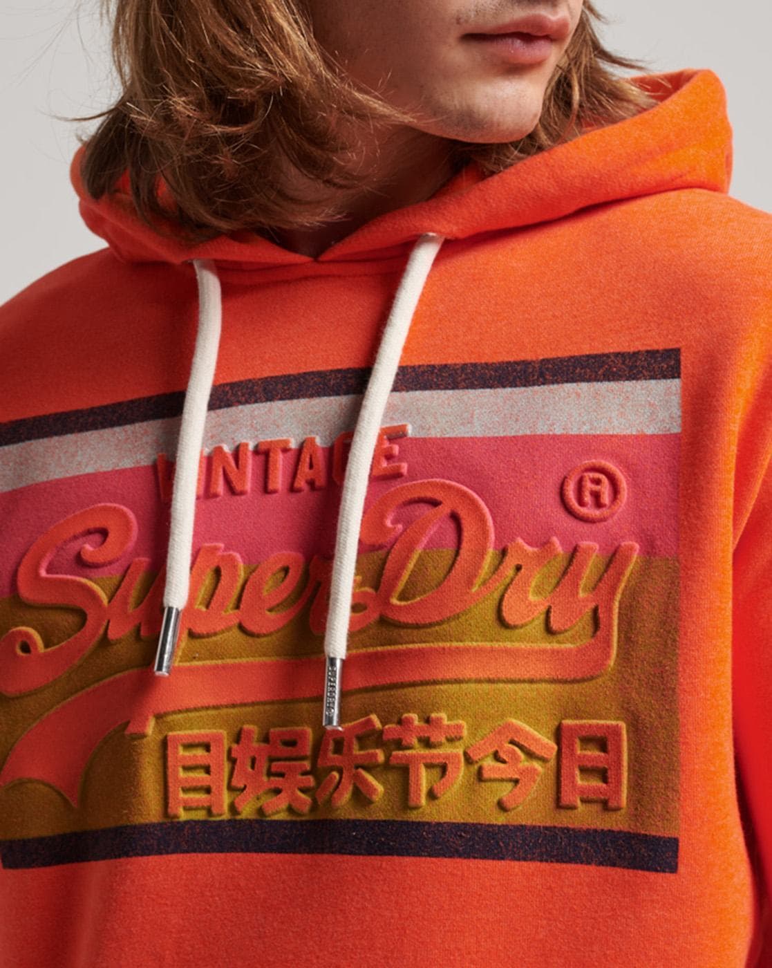 Superdry Vintage Vl Cali Hoodie Orange