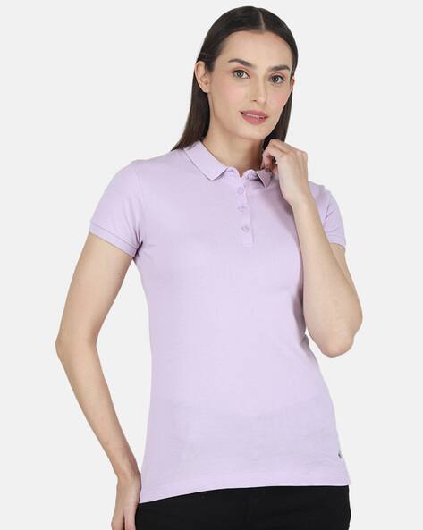 Buy Purple Tshirts for Women by MONTE CARLO Online