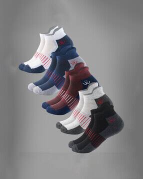 woxen Pack of 5 Ankle-Length Socks-picture-47