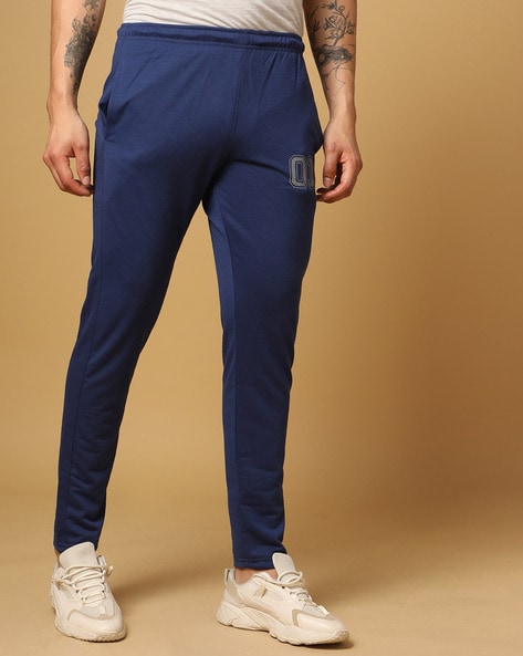 Men Track Pants with Elasticated Waist