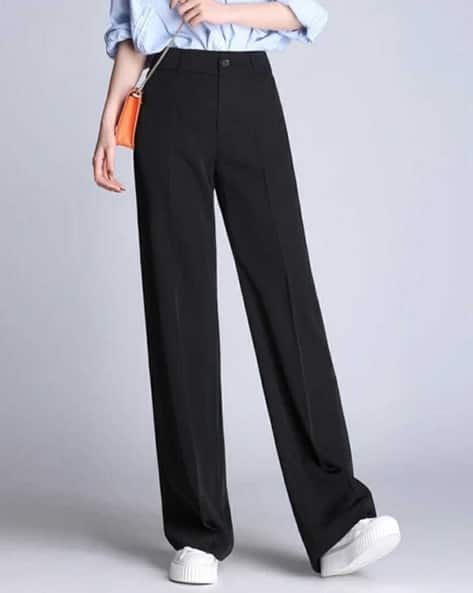 High-Rise Wide-Leg Pants