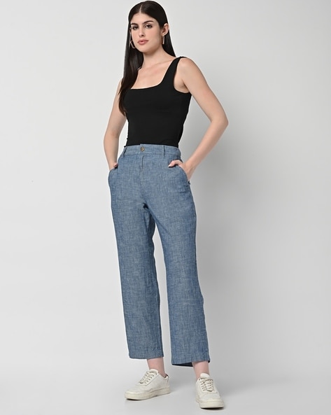GAP Womens Pull On Pant True Black S at Amazon Women's Clothing store