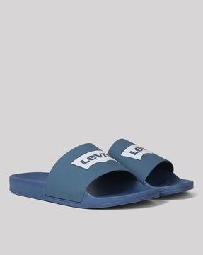 Buy Blue Flip Flop Slippers for Men by LEVIS Online Ajio