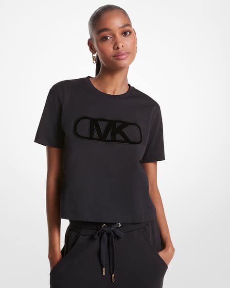 michael kors t shirt womens brown