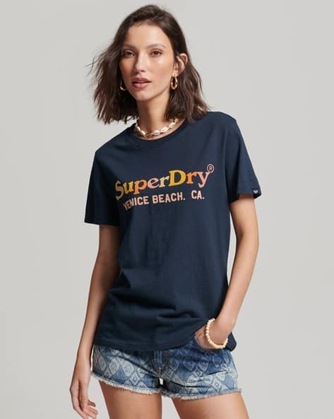 SUPERDRY Vintage Rainbow Crew-Neck T-Shirt