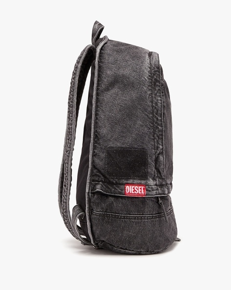 Diesel backpack black best sale