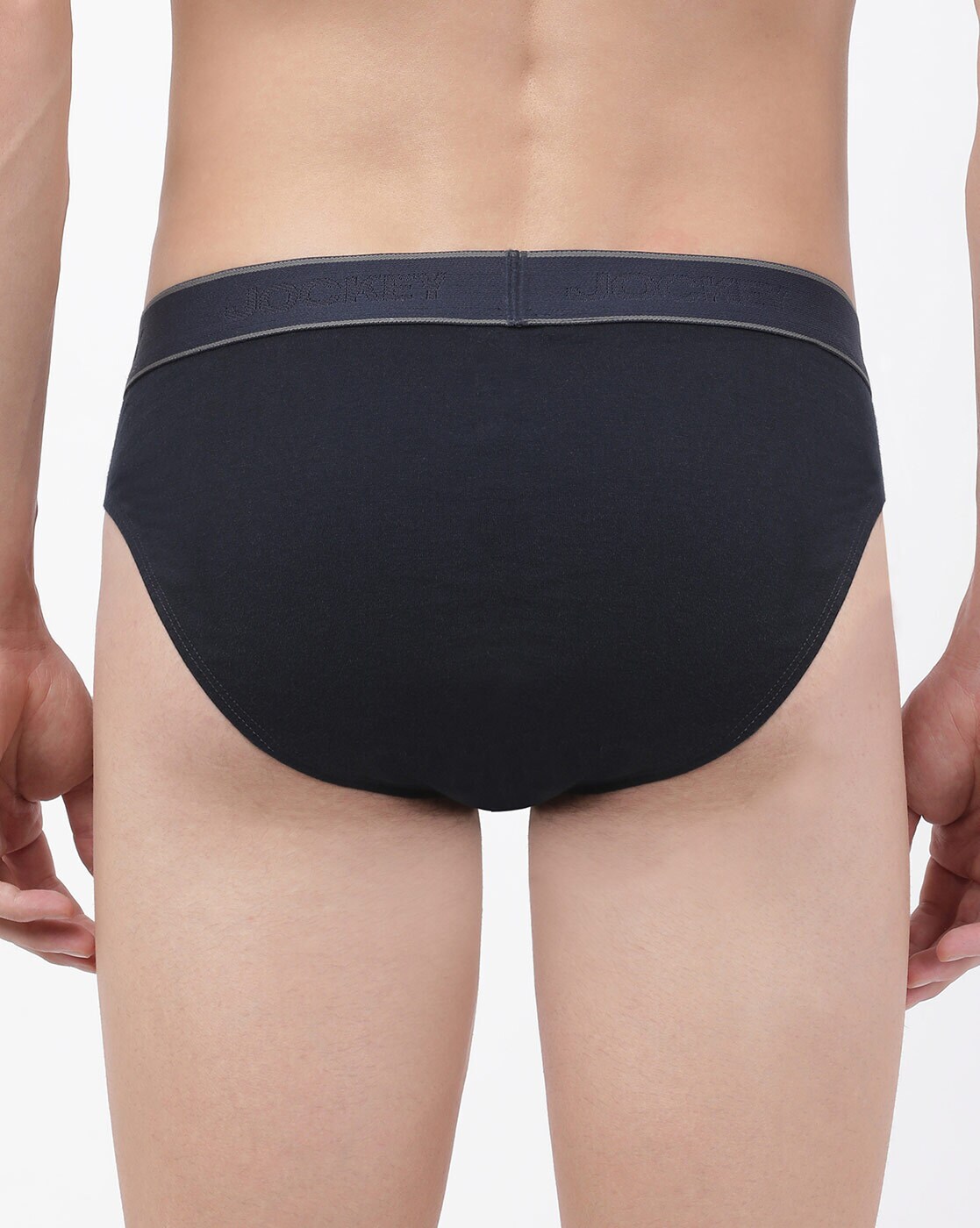 Pack of 2 Printed Briefs with Elasticated Waist Band