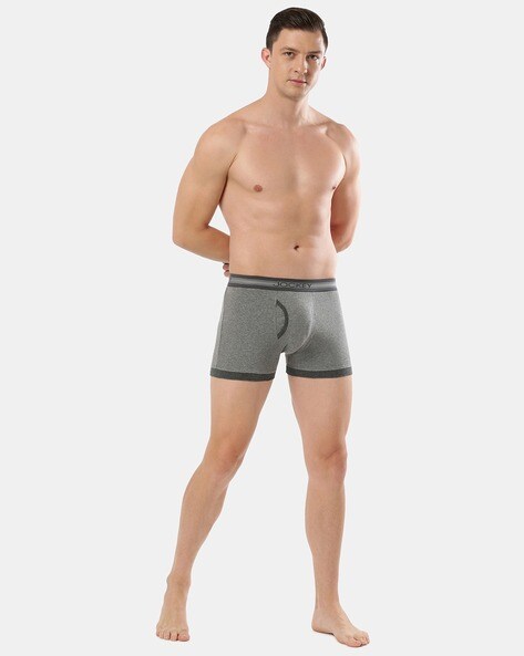 Buy Mid Grey & Charcoal Boxers for Men by JOCKEY Online