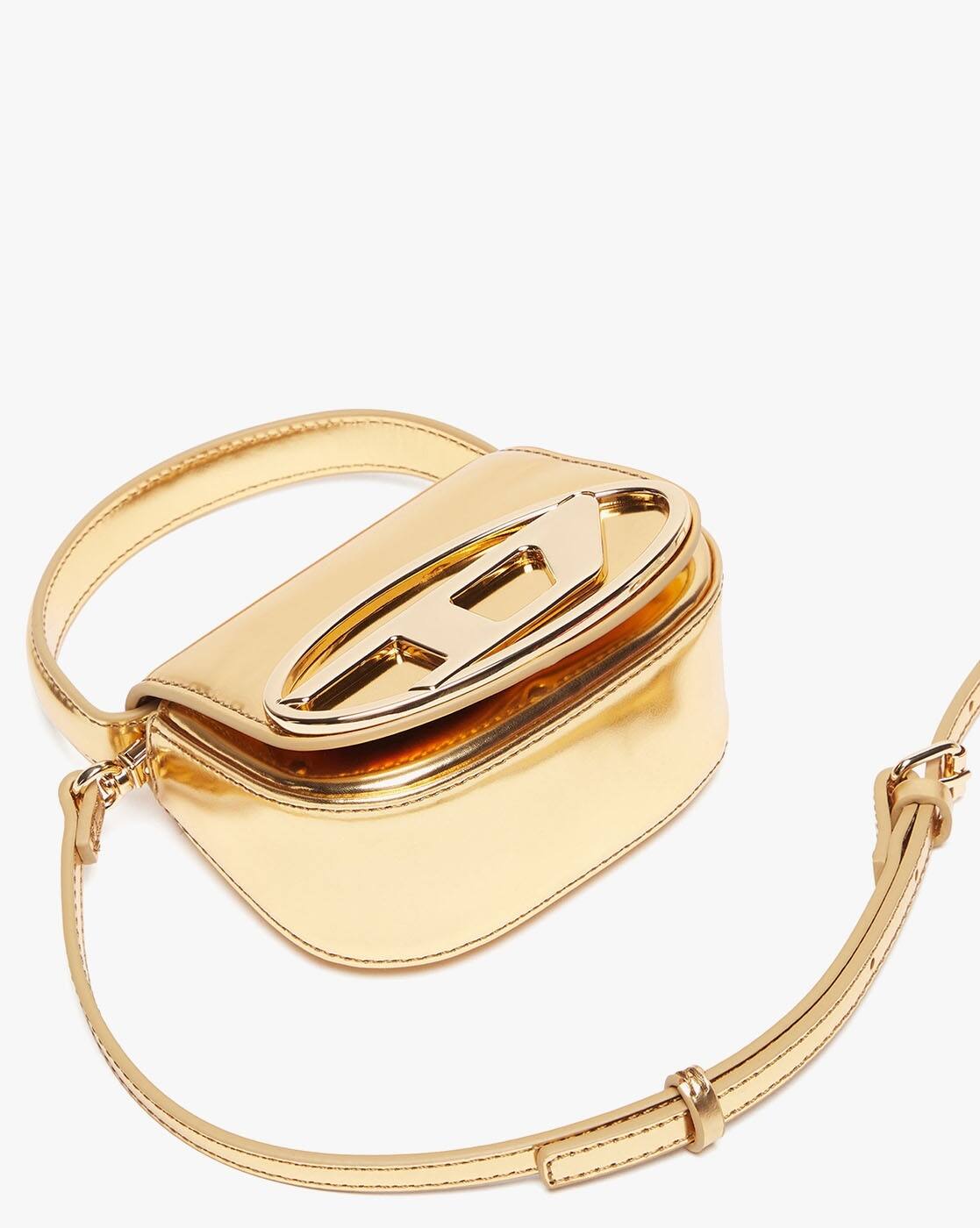 Buy DIESEL 1DR XS-S - Iconic Metallic Le Online | Ajio.com