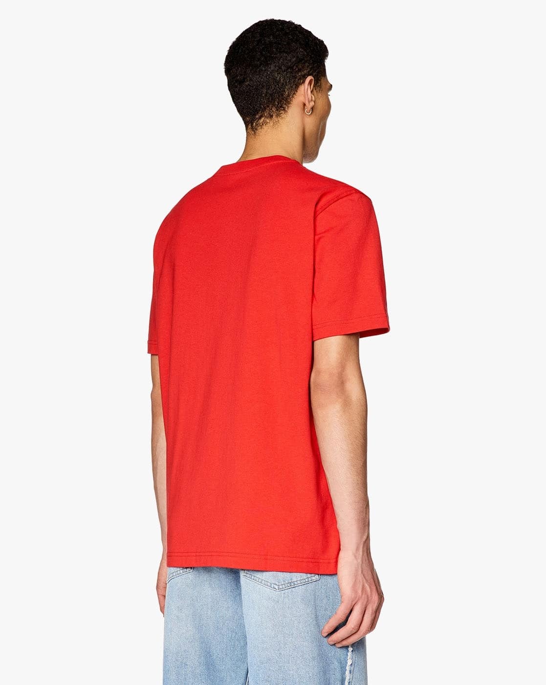 関税込【DIESEL】T Just SV short sleeve T-shirt★Red DIESEL Men's T-Just-Sv Maglietta T-Shirt, Red (Red 41u