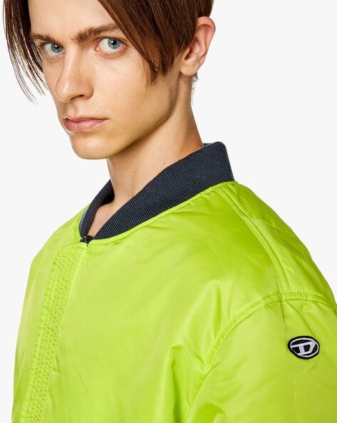 SNKR HEAD Tech-Sport International Windbreaker Jacket (Blue, Neon Gree