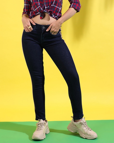 Buy Blue Jeans & Jeggings for Women by Campus Sutra Online