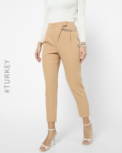 TWINSET Tailored slim-cut Cigarette Trousers - Farfetch