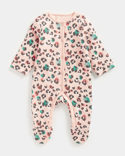 Animal print hot sale sleepsuit