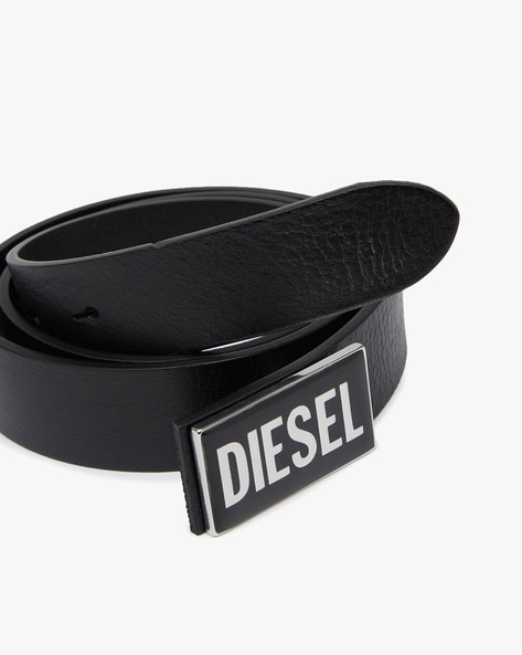 Buy Black Belts for Men by DIESEL Online Ajio